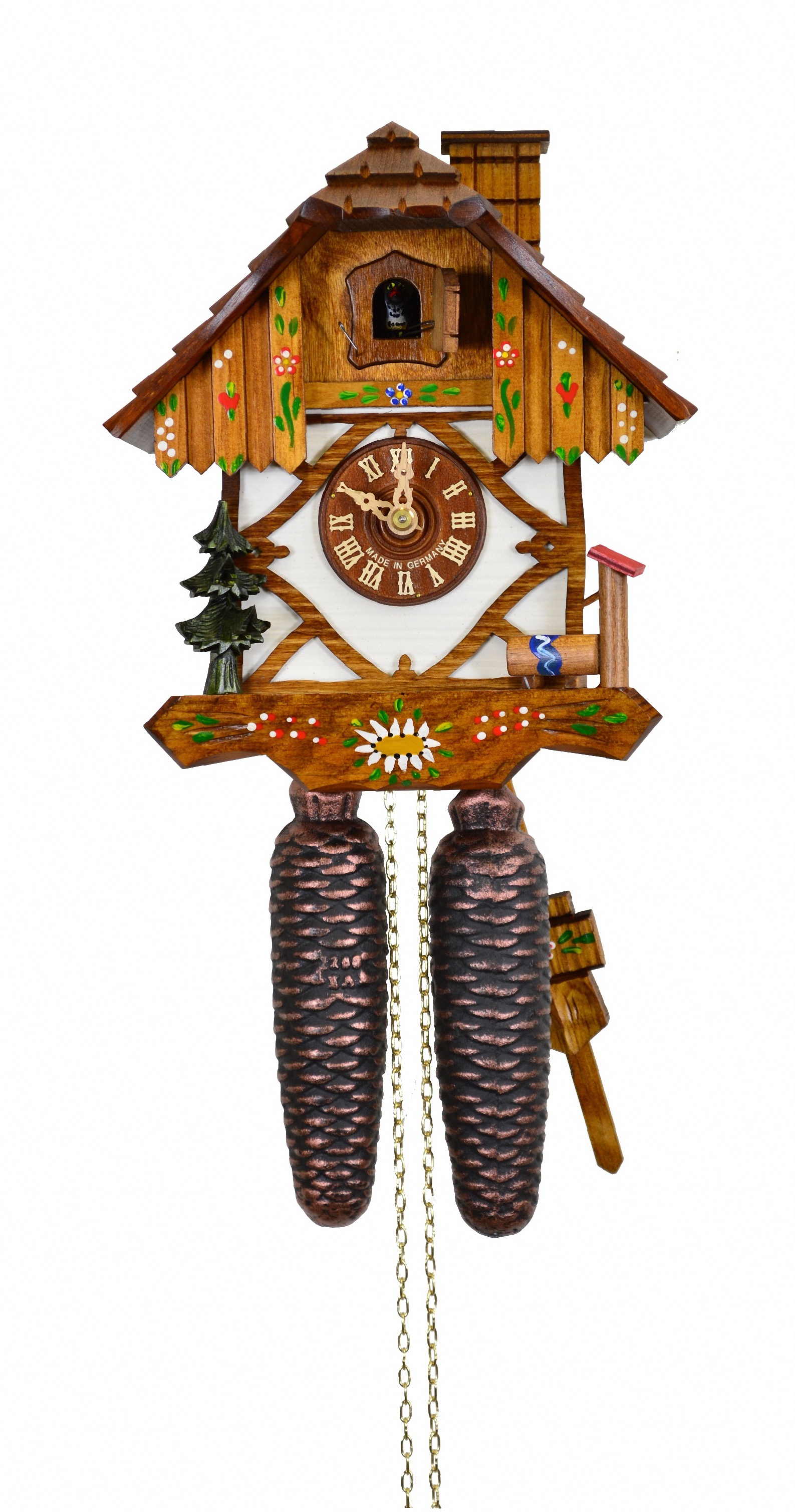 Cuckoo Clock Half-timbered, Chimney Sweep 2.0203.05.C NEW | eBay